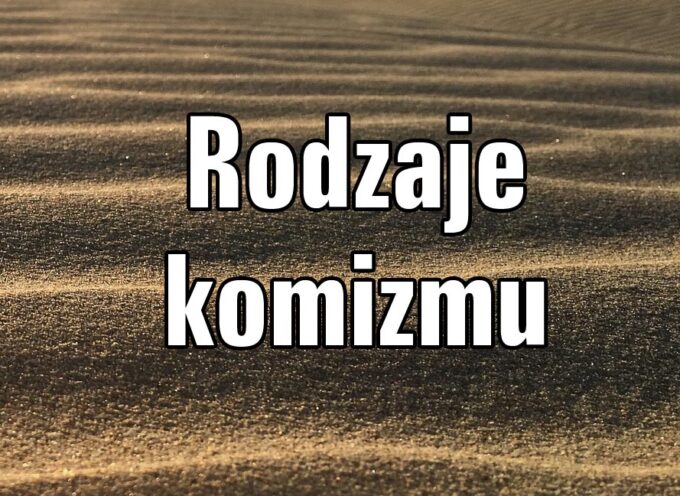 Rodzaje komizmu