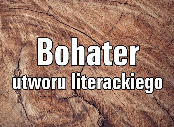 Bohater utworu literackiego