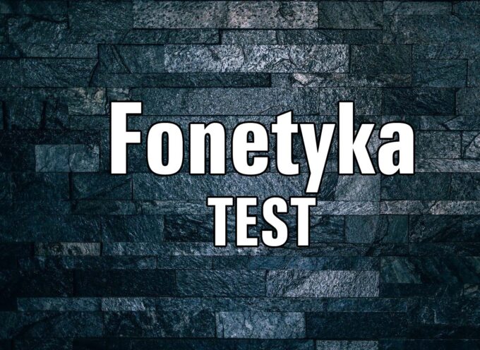 Fonetyka TEST