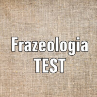 Frazeologia – TEST 1