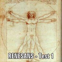 Renesans – TEST 1