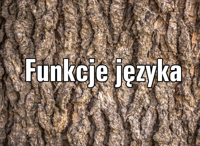 Funkcje języka