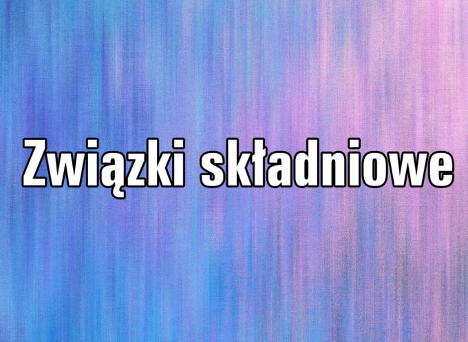 Związki składniowe