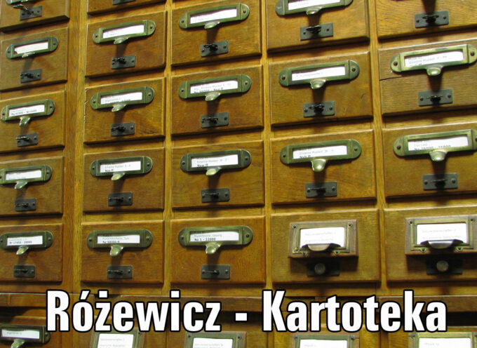 O czym jest Kartoteka Tadeusza Różewicza?