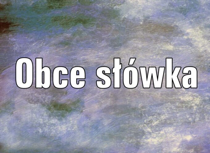 Obce słówka