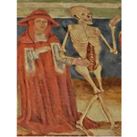 Podaj przykład literackiej realizacji tematu danse macabre w polskim średniowieczu