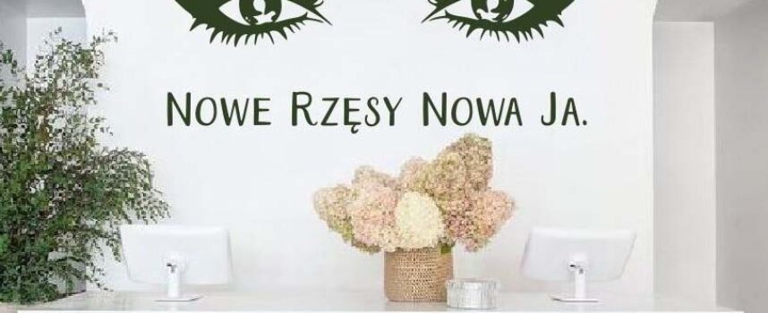 Naklejki naścienne do salonu kosmetycznego i fryzjerskiego – popularne i modne szablony